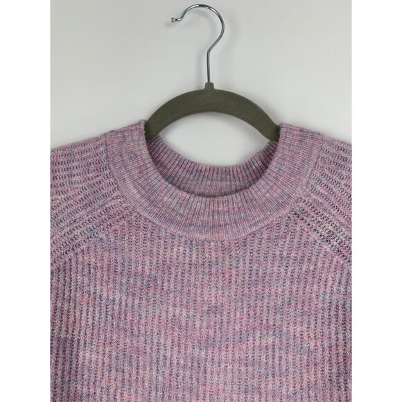 H&M Basic/Basique Purple Crewneck Sweater Pullover Womens Medium - Picture 2 of 7